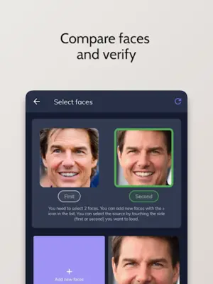 Face Recognition android App screenshot 1